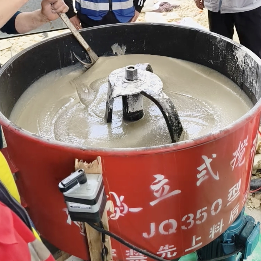 松原汽轮机余热压缩机导热油设备底座耐高温环氧树脂灌浆料